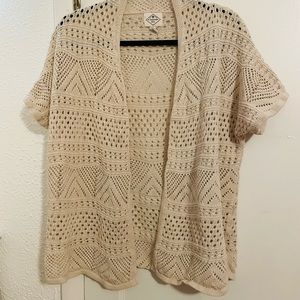 Crocheted cardigan from Saint John’s Bay